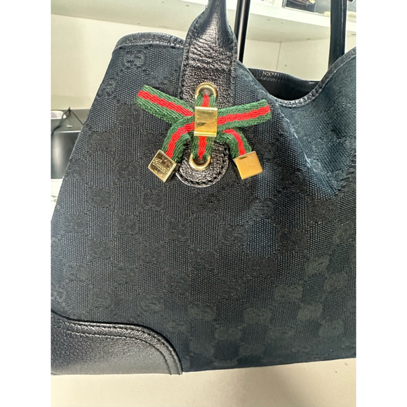 Women's Gucci Tote Bag Medium Black - Picture 3 of 14